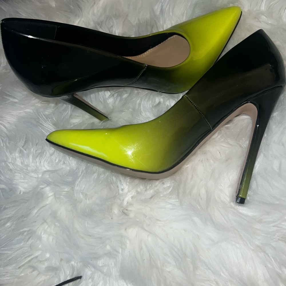 Heels new and used both items together